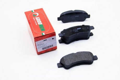 Тормозные колодки зад. Jumper/Ducato/Boxer 06- Fiat Ducato, Peugeot Boxer, Citroen Jumper Goodrem rm1025