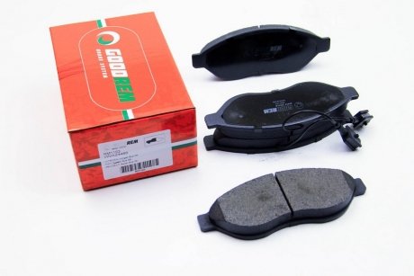 Тормозные колодки перед. Jumper/Ducato/Boxer 06- (1.1-1.5t) Goodrem rm1163