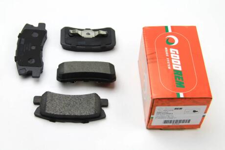 Тормозные колодки зад. Mitsubishi Outlander/Peugeot 4007 06- (akebono) Goodrem rm1222