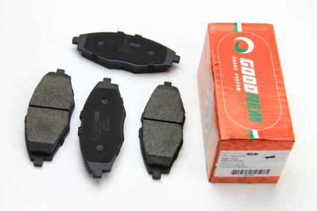 Тормозные колодки перед. Lanos/Matiz 97- Goodrem rm1223
