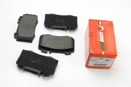 Купить Тормозные колодки перед W220/W163/R129-230 Mercedes M-Class, W220, C215, W203, S203, CLK-Class, CLS-Class Goodrem rm1226 (фото1) подбор по VIN коду, цена 685 грн.