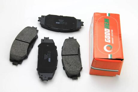 Тормозные колодки перед. Toyota RAV4 06- (139,1x56x17,5) Goodrem rm1232