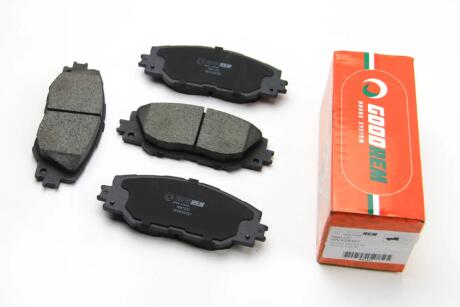 Тормозные колодки перед. Toyota Auris/Prius 12-/RAV4 05- Goodrem rm1237