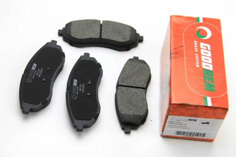 Тормозные колодки перед. Chevrolet Aveo 06- (akebono) Goodrem rm1245