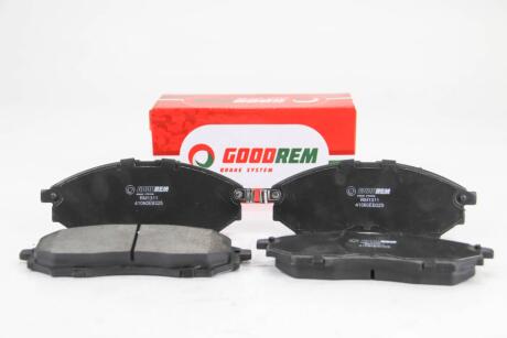 Колодки гальмівні пер. QX50/Q70/Q60/Navara/Qashqai/Murano/Pathfinder/Koleos 01- Goodrem rm1311