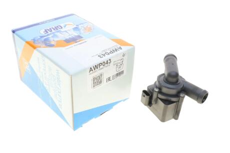 Насос системи охолодження (додатковий) Audi A4/A5/A6/Q5 2.0TDI 04-17/Seat Exeo 2.0TDI 08-13 GRAF awp043
