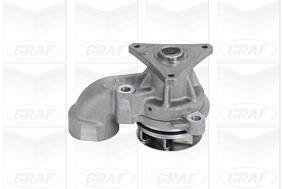 Помпа води Hyundai Accent/Getz/i30/Matrix/Kia Cerato/Rio II/Cee'd 1.5-1.6 CRDi 04-08 (R/B) (7 лоп) Hyundai Matrix, KIA Rio, Cerato, Picanto, Hyundai Accent, Getz, KIA Ceed, Hyundai I30, KIA Pro Ceed GRAF pa1023