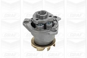 Помпа води Audi A3/Q7/VW Golf/Passat/Touareg/T4/T5/Porsche 2.8 V6/3.0/3.2 V6/3.6FSI 00- (R/B)(7 лоп) Volkswagen Passat, Touareg, Golf, Bora, Ford Galaxy, Volkswagen Sharan, Transporter, Seat Leon, Volkswagen Phaeton, Audi TT, Volkswagen Multivan GRAF pa1041