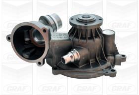Помпа води BMW 5/6/7/X5 535i/540i/550i/650i/740i,Li/750i,Li/4.8i xDrive 05-10 (R/B) (8 лоп.) GRAF pa1058