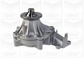 Купити Помпа води Toyota Land Cruiser/Prado 3.0D/TD/D-4D 00-/Hiace 2.5-3.0D 06- (R/B)(6 лоп)(з корпусом) Toyota Land Cruiser, 4-Runner, Hilux GRAF pa1080 (фото1) підбір по VIN коду, ціна 3715 грн.