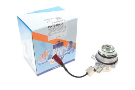 Помпа води Audi/Seat/Skoda/VW Crafter/Caddy/T6/Passat/Golf 1.6/2.0TDI 13- (R/B 4PT)(7 лоп)(з датч) GRAF pa1360a-8