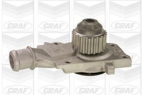 Помпа води Ford Fiesta II/III/Escort III/IV/V/VI/VII 1.3/1.4/1.6 81-00 (20z) (B/B) (8 лоп.) GRAF pa321