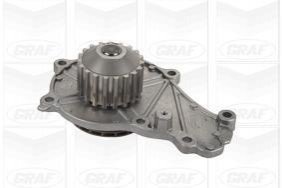 Помпа воды Citroen Berlingo/C3-C5/Fiat Scudo/Ford Transit/Focus 1.5-1.6TDCI/HDI 04- (19z)(B/B)(20лп) GRAF pa938