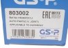 Купить Шрус (наружный) VW Caddy III 1.9TDI/Passat B6/Golf V/Octavia (36x27x106) GSP 803002 (фото16) подбор по VIN коду, цена 1135 грн.