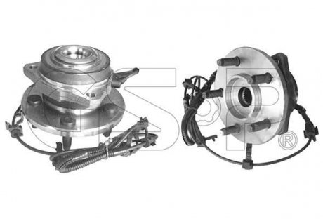 Комплект подшипника ступицы колеса. GSP 9327028