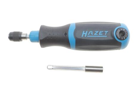 Викрутка з храповою головкою та змінними бітами PH1/PH2/T HAZET 810R-4
