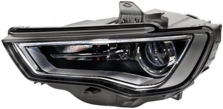 VW Фара основна Bi-Xenon (чорна) з мотором, без ламп, без предвк. приладу D3S PSY24W прав.Audi A3 12- HELLA 1EL 010 740-321