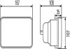 Купить Ліхтар універсальний Mitsubishi Galant, Toyota Carina, Celica, Mazda 929 HELLA 1KB003177061 (фото4) подбор по VIN коду, цена 3507 грн.