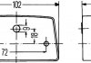 Купити Підсвітка номерного знака Volkswagen LT, Transporter, Mercedes T1/T2, Opel Vivaro HELLA 2KA003389061 (фото2) підбір по VIN коду, ціна 395 грн.