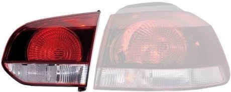 VW Задний фонарь прав (внутрь.) GOLF VI (5K1) HELLA 2TZ 009 923-141