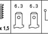 Купить FIAT FIAT Выключатель STOP-сигналов Ducato, VW Golf IV, SKODA Octavia. ВАЗ 2108-... HELLA 6DF 007 361-001 (фото2) подбор по VIN коду, цена 262 грн.