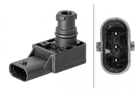 LANCIA Датчик давления наддува VOYAGER 2.8 12-, 3.6 11-, THEMA 3.6 11-, FIAT HELLA 6PP 358 152-111