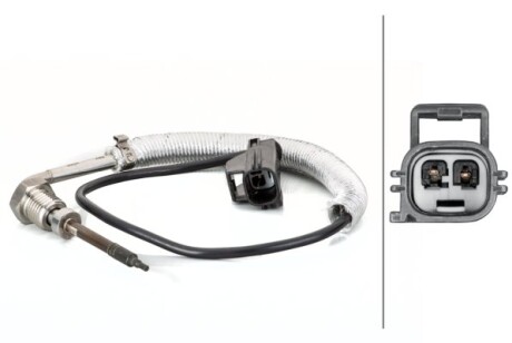 VOLVO датчик температур ВГ, C30, S60, S80, V70, XC60 HELLA 6PT 014 495-111