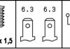 Купити Перемикач світла задн. AUDI 80/100, Golf,Jetta,Passat,Polo 0,9- Volkswagen Polo, Golf, Jetta, Scirocco, Transporter, Caddy HELLA 6ZF 004 842-001 (фото2) підбір по VIN коду, ціна 628 грн.