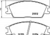 Купити Гальмівні колодки пер. Accent/Accord 94-10 Honda Accord, Hyundai Accent, Lantra, Pony, Getz HELLA 8DB355006-271 (фото2) підбір по VIN коду, ціна 1009 грн.