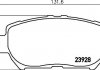 Купити Гальмівні колодки дискові перед. Toyota Camry (V30) 2.0-3.0 V6 01- Toyota Camry, Lexus ES, GS, IS HELLA 8DB 355 010-431 (фото2) підбір по VIN коду, ціна 1288 грн.