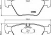 Купить Тормозные колодки перед. BMW 5 (E39) 2.0-3.5i 95-03 BMW E39 HELLA 8DB355010-711 (фото5) подбор по VIN коду, цена 1514 грн.