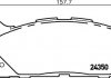 Купити Гальмівні колодки пер. LEXUS ES/TOYOTA CAMRY 2.4-3.5 06- HELLA 8DB355012-401 (фото2) підбір по VIN коду, ціна 1240 грн.