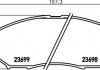 Купити Гальмівні колодки пер. Nissan Qashqai 07-13/Pathfinder 05- (sumitomo) Nissan Navara, Infiniti M, Nissan Murano, Qashqai, Infiniti G, EX, Nissan Pathfinder, Infiniti FX, Renault Koleos, Infiniti Q HELLA 8DB355013-141 (фото2) підбір по VIN коду, ціна 1250 грн.