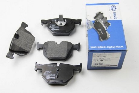 Купити Гальмівні колодки зад. BMW X5/X6 08- BMW X5, X6 HELLA 8DB355013-941 (фото1) підбір по VIN коду, ціна 1485 грн.