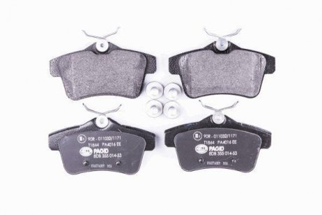 Купить Тормозные колодки диск. Citroen C4/DS4/DS5/Peugeot 308,3008,5008, RCZ 1.4HDi-2.0HDi 09- Citroen C4, Peugeot 508, 5008, Citroen DS4, Peugeot 308, Citroen DS5, Peugeot 3008 HELLA 8DB 355 014-531 (фото1) подбор по VIN коду, цена 1834 грн.