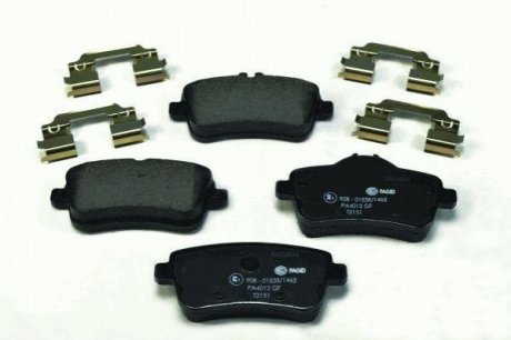 Купить Тормозные колодки зад. W166/X166 11- (TRW) Mercedes M-Class, CLA-Class, GL-Class, W176, GLA-Class, GLE-Class, GLS-Class HELLA 8DB355019-741 (фото1) подбор по VIN коду, цена 3253 грн.