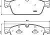 Купити Колодки гальмівні дискові комплект; передн. Mercedes M-Class, GL-Class, GLE-Class, GLS-Class HELLA 8DB355020141 (фото2) підбір по VIN коду, ціна 4634 грн.