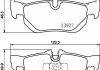 Купить BMW Тормозные колодки задние. 3 E90 04-, X1/3 09- BMW E92, E93, E81, E91, E88, E90, E87 HELLA 8DB 355 031-781 (фото1) подбор по VIN коду, цена 2264 грн.