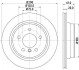 Купити Диск гальмівний задній 298x20mm BMW E39 96-03 BMW E39 HELLA 8DD 355 104-611 (фото2) підбір по VIN коду, ціна 1491 грн.