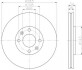 Купить Тормозной диск перед. Berlingo/Partner 08- (283x26) Citroen C4, Peugeot 5008, Citroen Xsara, Peugeot 308, 408, Citroen DS4, C3, Berlingo, Peugeot Partner, 207, Citroen DS3 HELLA 8DD355108-371 (фото3) подбор по VIN коду, цена 1678 грн.