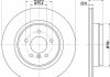 Купити Диск гальмівний з покриттям PRO; задн. BMW E91, E90, E93, E92, X1 HELLA 8DD355111961 (фото1) підбір по VIN коду, ціна 2452 грн.