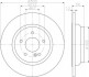 Купити Гальмівний диск задн. DB W221 2.5-4.0 05- Mercedes W221, C216 HELLA 8DD 355 115-411 (фото1) підбір по VIN коду, ціна 1895 грн.