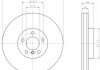 Купить Диск тормозной перед. правый BMW 5 (F07, F10, F11, F18), 6 (F12, F13, F06), 7 (F01, F02, F03, F04) 3.0/3.5/4.0D 09- BMW F13, F10, F01, F04, F11, F12, F07, F06 HELLA 8DD 355 119-271 (фото2) подбор по VIN коду, цена 6290 грн.