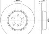 Купити Гальмівний диск зад. E65/E66/E67 03-08 (PRO) BMW E65, E66 HELLA 8DD355122-251 (фото1) підбір по VIN коду, ціна 2855 грн.