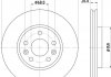 Купити Диск гальмівний перед. Renault Megane IV, Talisman 1.3-1.6D 11.15- Renault Megane HELLA 8DD 355 131-871 (фото1) підбір по VIN коду, ціна 2163 грн.