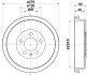 Купить Барабан гальмівний Volkswagen Polo, Skoda Rapid HELLA 8DT355303081 (фото4) подбор по VIN коду, цена 2986 грн.