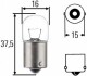 Купити R5W Long Light 12V5W Автомобільна лампа BMW E21, E30, E36, Alfa Romeo 33, 75, BMW E12, E28, E34, E23, E32, E31, Ford Fiesta, Mercedes W124 HELLA 8GA 002 071-351 (фото1) підбір по VIN коду, ціна 45 грн.