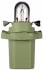 Купити Лампа розжарювання, 12V 2W BX8,5d світло-зелений HELLA 8GA007997221 (фото1) підбір по VIN коду, ціна 41 грн.