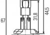 Купити Автолампа H27W/2 12,8V 27W PGJ13 H27W/1 Hyundai IX20, Chevrolet Lacetti, KIA Sportage, Hyundai IX35, I30, Accent, BMW G30 HELLA 8GH008991-021 (фото5) підбір по VIN коду, ціна 274 грн.