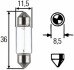 Купить ЛАМПА РАЗЖАРЕНИЯ, C5W 12V 5W SV8,5 Long Life BMW E21, E30, Renault Megane, BMW E36, Alfa Romeo 75, BMW E12, E28, E34, E23, E32, E31, Volkswagen Passat, Mercedes W124 HELLA 8GM002092171 (фото1) подбор по VIN коду, цена 162 грн.